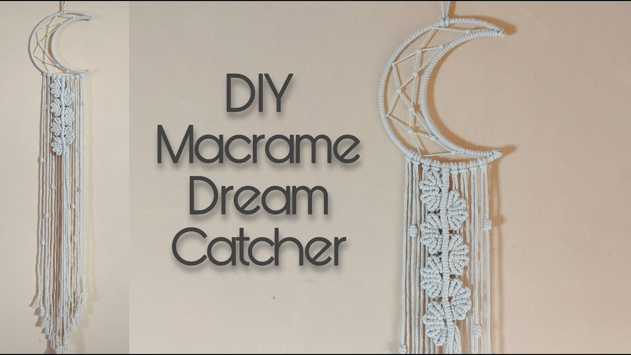 Step by Step Macrame Dream Catcher Patterns Free @Nana Ukhana