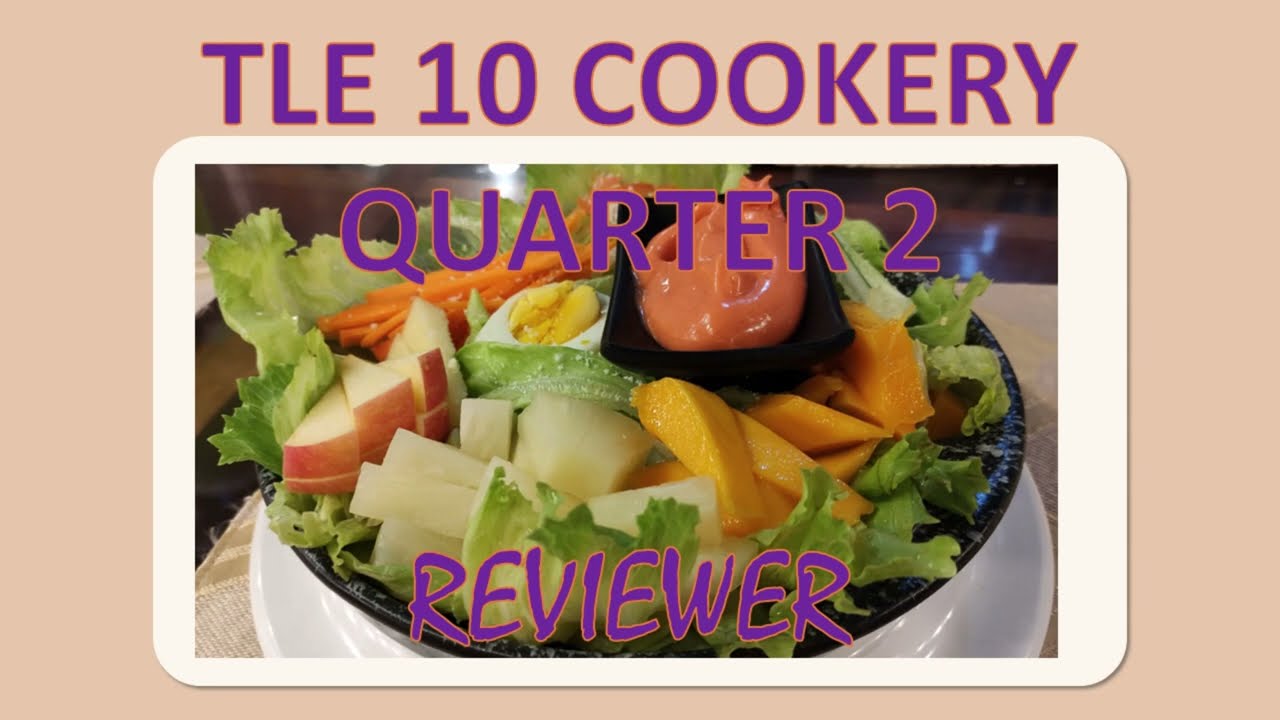 TLE 10 Cookery || Quarter 2 || Test with TOS