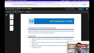 Praktikum Modul 12: PHP Database Object (OOP)