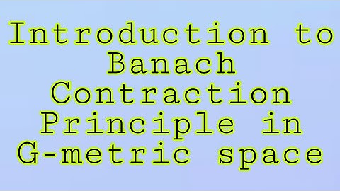 Introduction to Banach Contraction Principle in G-metric space