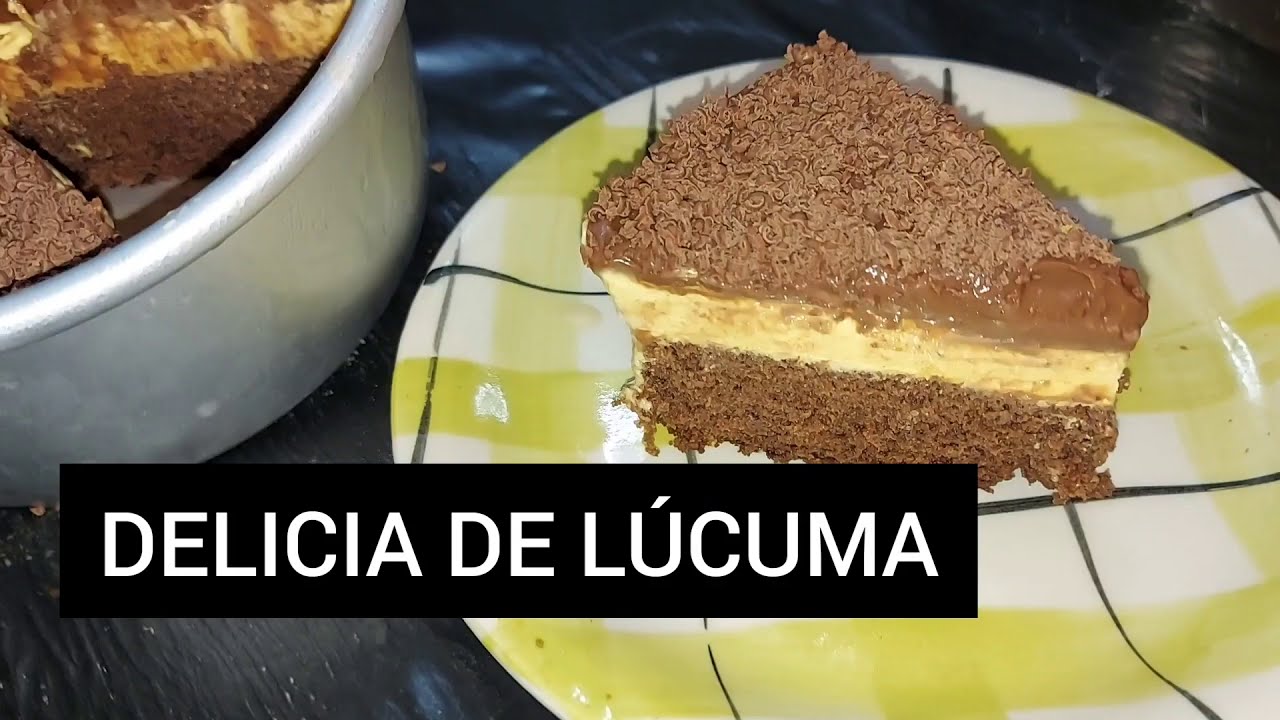 COMO HACER DELICIA DE LÚCUMA | CHOCO LÚCUMA