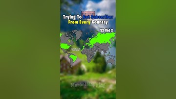 Trying To Get Subscriber From Every Country Day 2 #map #geography #popular #shorts