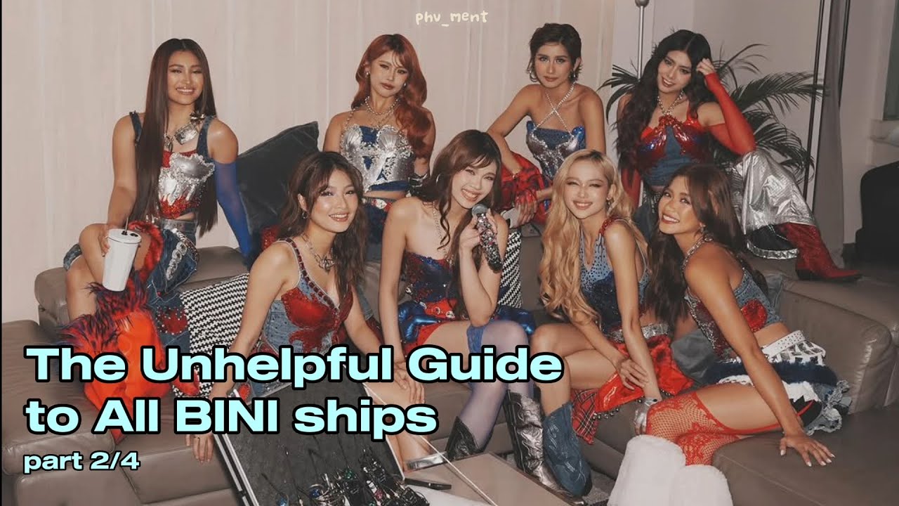 The Unhelpful Guide to All BINI Ships (part 2) | english sub + context | #bini 