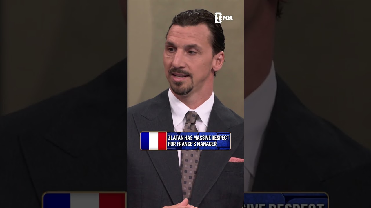Zlatan has nothing but respect for Didier Deschamps