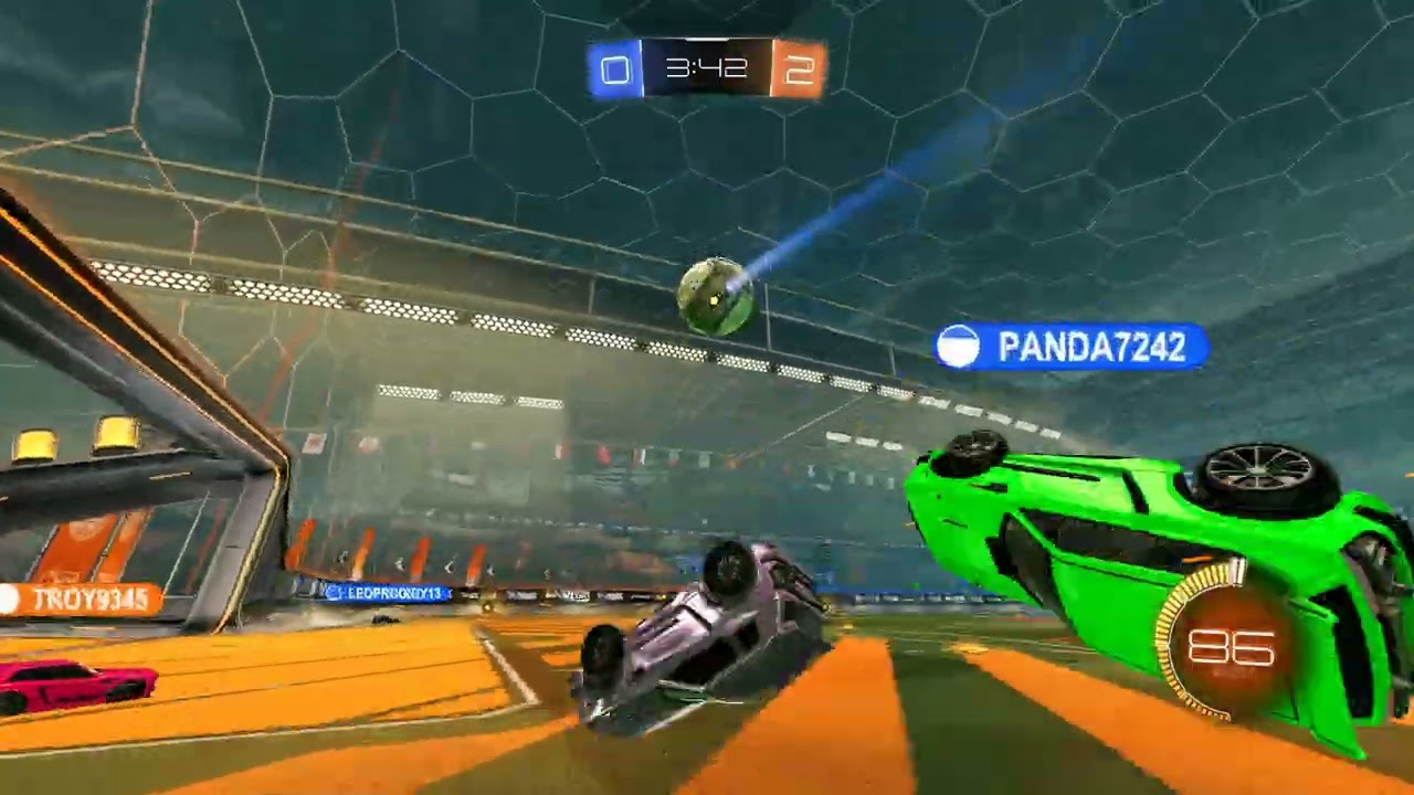 Rocket League 2s (1070) Champ 1 Rank up Game