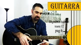 - GUITARRA - PÁG 6. ( Digitación hasta el traste 12 )