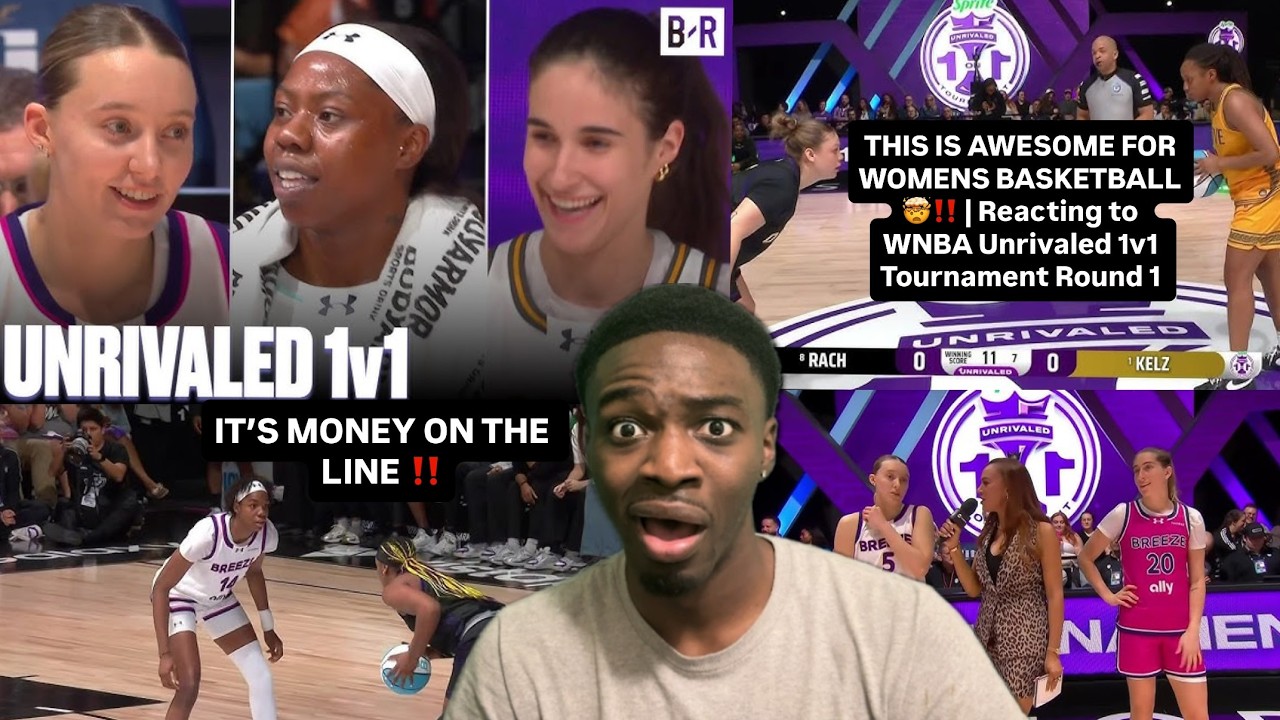 THIS IS AWESOME FOR WOMEN'S BASKETBALL!! | Reacting to WNBA Unrivaled 1v1 Tournament Round 1