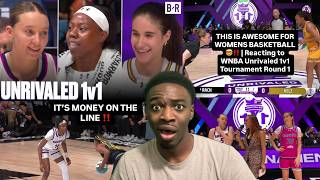 THIS IS AWESOME FOR WOMEN'S BASKETBALL!! | Reacting to WNBA Unrivaled 1v1 Tournament Round 1