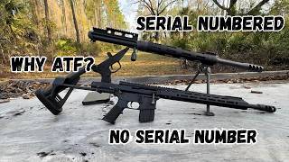SHTF50 upper …Why Does it Have A Serial Number ? #shf #shtf50 #batf