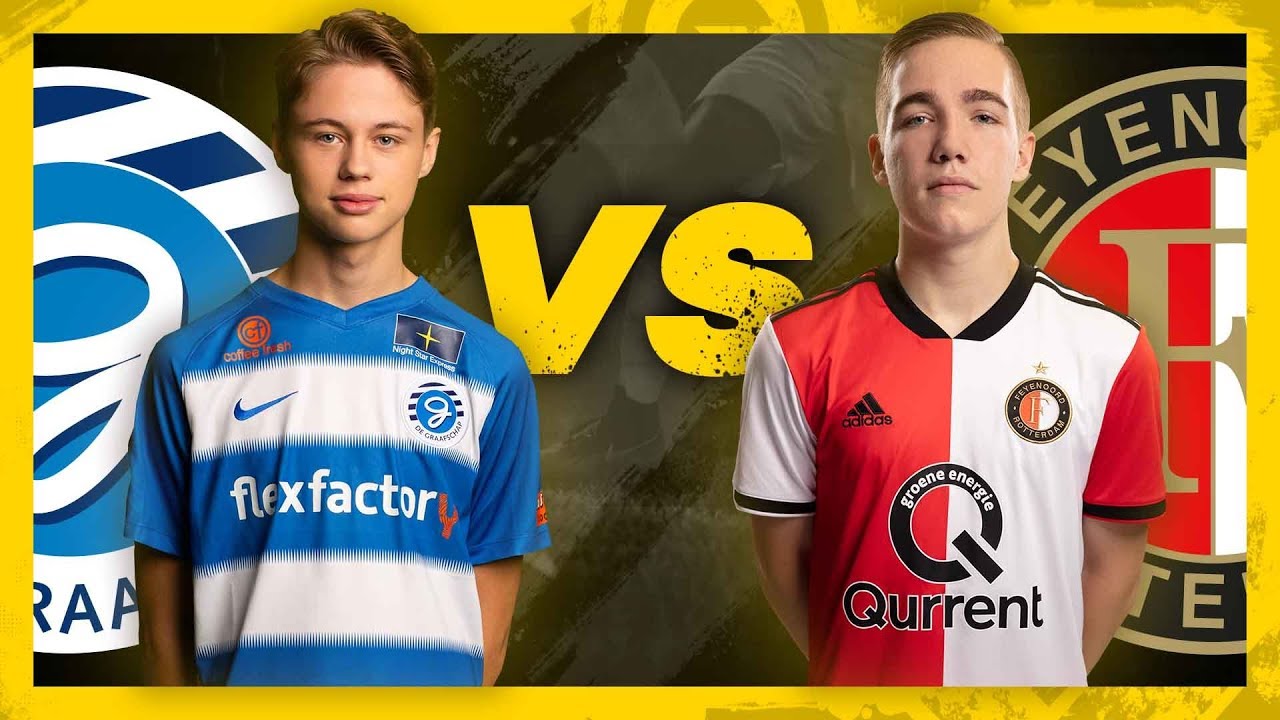DANI VISSER (DE GRAAFSCHAP) vs JIMMY DONKERS (FEYENOORD) | Halve Finale | PS4 | eDivisie