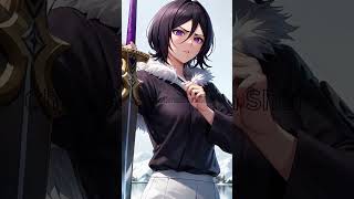 Rukia Kuchiki “Bleach”?Hot And Sexy Ai anime lookbook shorts