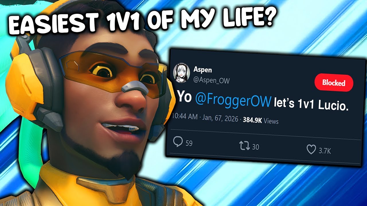 Challenging Overwatch Streamers to a 1v1 to Prove who's Rank 1...