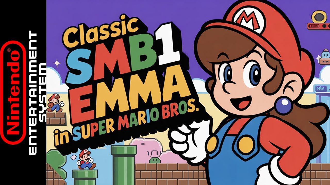 Classic SMB1 Emma In Super Mario Bros. | NES Romhack - YouTube