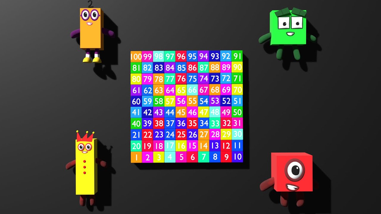 Second Grade Math - Learn To Count! | Numberblocks Compilation | 123 -Numbers Cartoon For Kids