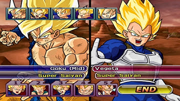 Team Goku SSJ Vs Team Vegeta SSJ (COM VS COM) | Epic Saiyan Battle | Dragon Ball Z BT3 Gameplay 4k