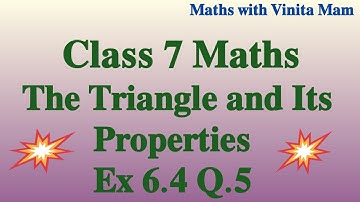 𝐂𝐥𝐚𝐬𝐬 𝟕𝐭𝐡 𝐌𝐚𝐭𝐡𝐬 𝐄𝐱 𝟔.𝟒 𝐐𝐮𝐞𝐬𝐭𝐢𝐨𝐧 𝟓  𝐈𝐬 𝐀𝐁 + 𝐁𝐂 + 𝐂𝐃 + 𝐃𝐀  𝐥𝐞𝐬𝐬 𝐭𝐡𝐚𝐧 𝟐 (𝐀𝐂 + 𝐁𝐃)?