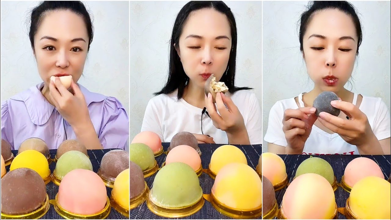 ASMR - #1 || *125497334* SWEET MOCHI EATING