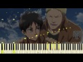 Attack on Titan / Shingeki no Kyojin S2 E06 - "Vogel Im Käfig" (Piano Synthesia + Strings Extended)