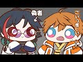 【手描きにじさんじ】魁星(偽者)と榊ネス(本物)に翻弄される北見遊征