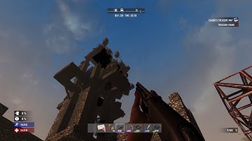 7 Days to Die PS4 - Epic fail -The fall of my sky penthouse