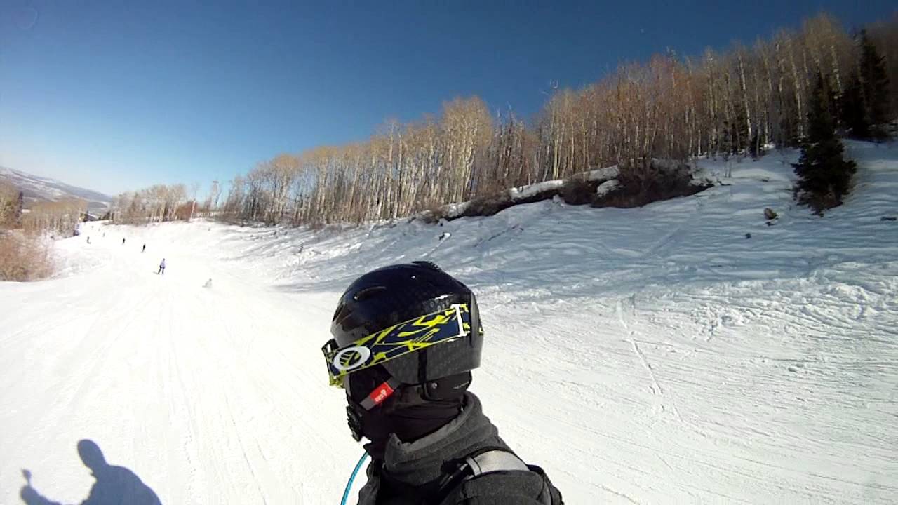 Snowboarding at Park City Mountain Resort!