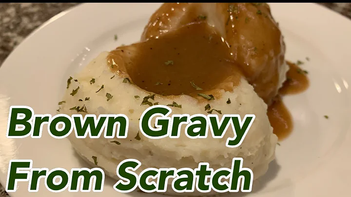Brown Gravy From Scratch | Lavonne's Kitchen