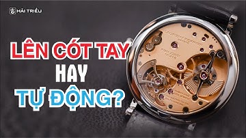 Chọn đồng hồ lên cót bằng tay và đồng hồ cơ khí tự động? | CERTINA C032.807.22.051.01
