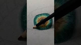 Dessin réaliste d’un œil #realistic #drawing #eye