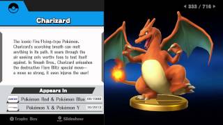 Super Smash Bros. For Wii U - All 716 Trophies