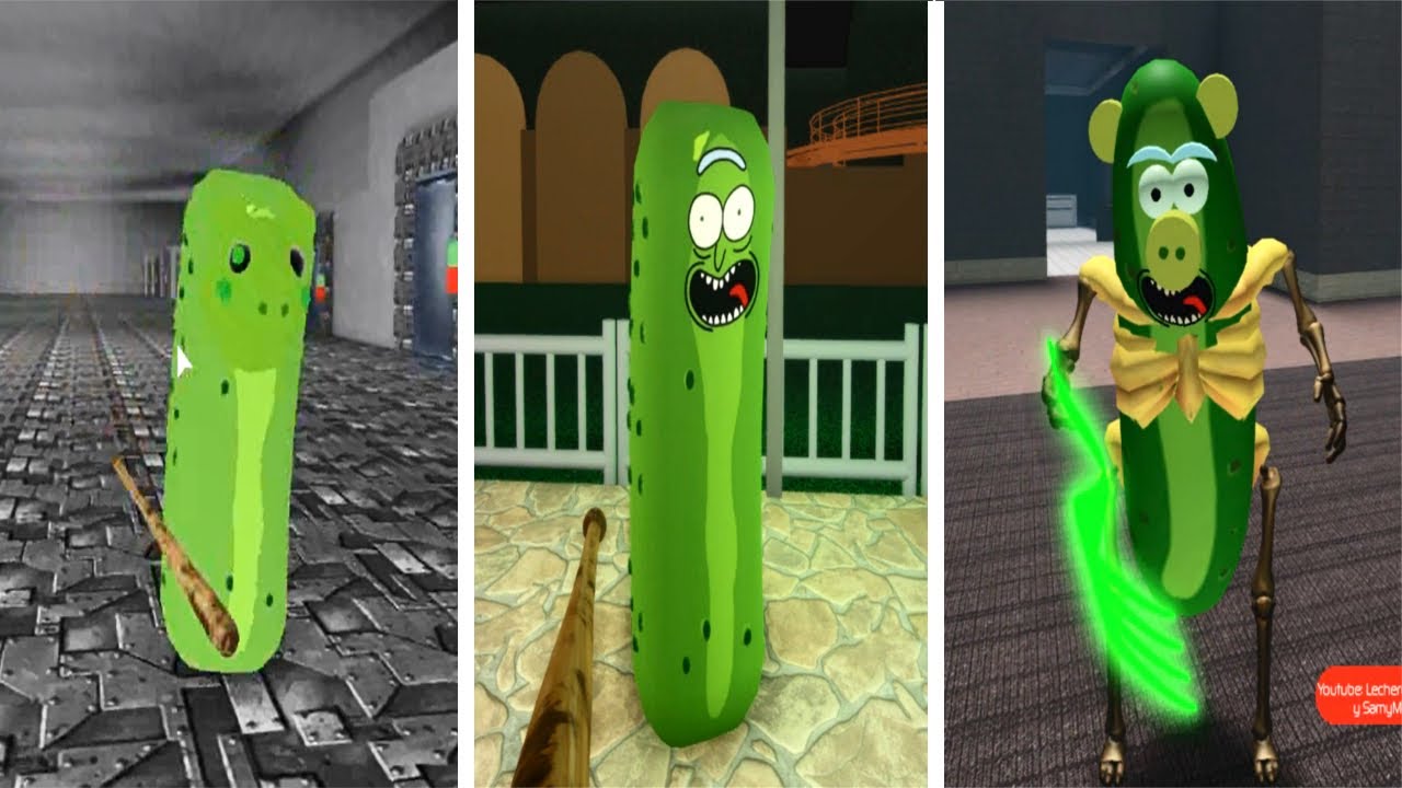 NEW EVOLUTION OF Pickle Rick JUMPSCARE - YouTube