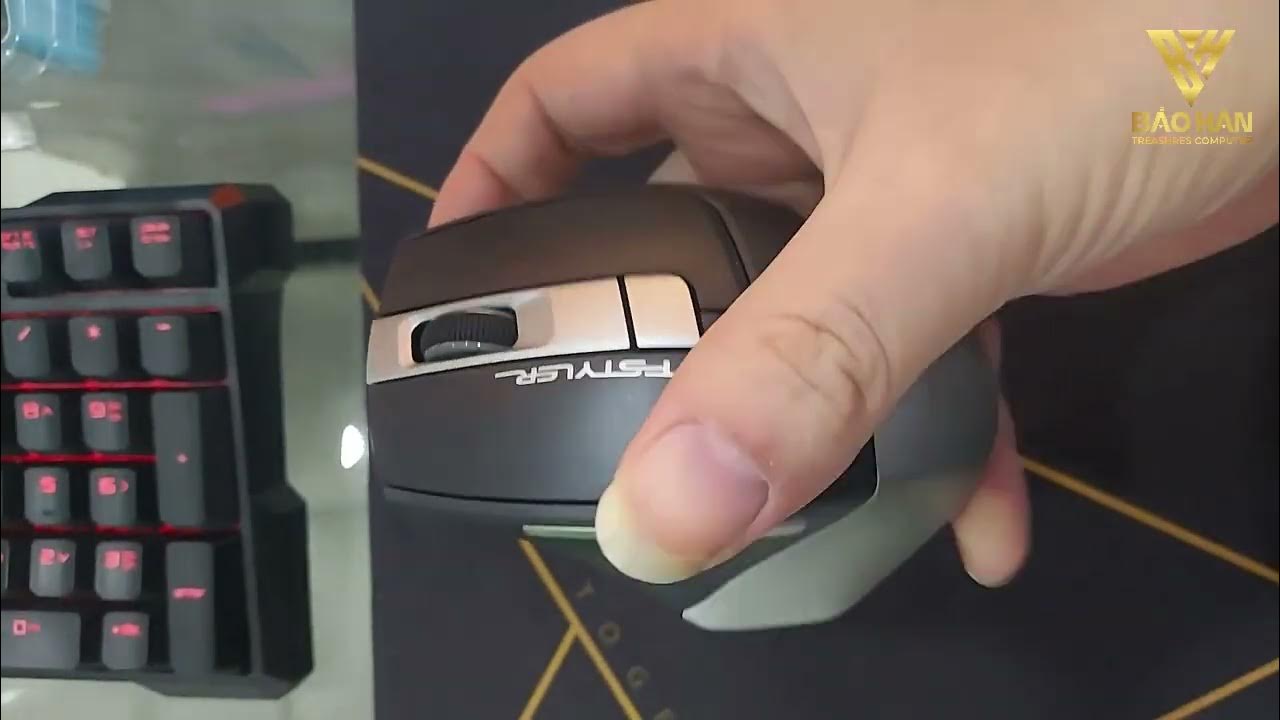 Chuột Không Dây A4Tech FStyler FG35 - (Shop Bảo Hân Treasure) - YouTube