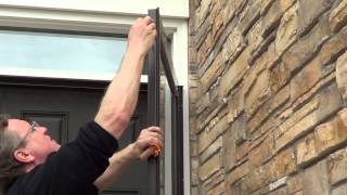 How to Install a Storm Door  Andersen 3000