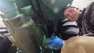 : How to change hydraulic fluid, filters & suction screen on John Deere 4560 MFWD.