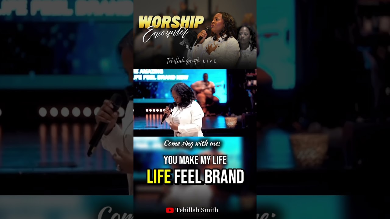 “A moment of worship. Let’s fill the atmosphere with praise!