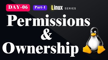 Day‑6 Linux Tutorial for Beginners : Permissions & Ownership | DevOps | DevSecOps | AI Engineer 2025