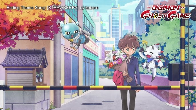 Cat on a Hot Tin Billboard, Digimon Ghost Game Episode 55