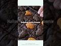 無印良品のビスケットで作る🎃ハロウィンブラウニー | Halloween Cookie brownie #shorts #baking #halloween