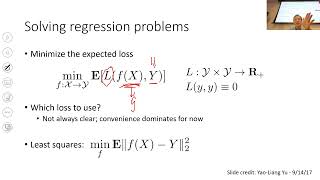 Week 09 Lecture: Regression and Regularization