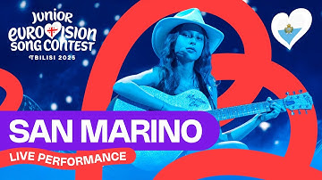 Martina CRV - Beyond the Stars (LIVE) | San Marino 🇸🇲 | Junior Eurovision 2025 | #JESC2025