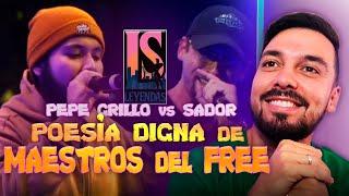 VIDEO APTO SOLO PARA AMANTES REALES DEL FREE ⚠💙 PEPE GRILLO vs SADOR I Semifinal I Séptima edición