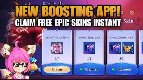 NEW BOOSTING TRICKS APP TO CLAIM FREE EPIC SKINS AND DIAMONDS CHEST IN FRIENDS CALLBACK EVENT