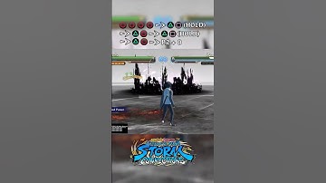 Sasuke (Adult) 4x Jutsu Combo | Naruto x Boruto Ultimate Ninja Storm Connections  #animegames