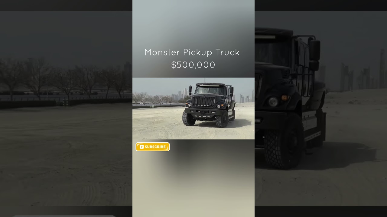 Monster Pickup Truck 