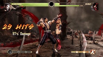 Unseen Boss Shang Tsung Combos