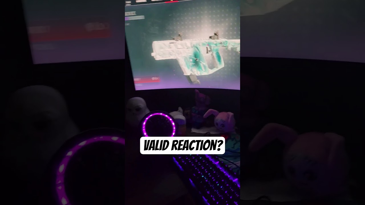 was this a valid reaction? 