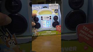 LET'S PLAY! ASMR! BLUEY MINI MUSIC PLAYER! #amazing #toys #shorts #viral #trending #asmr #cute#video
