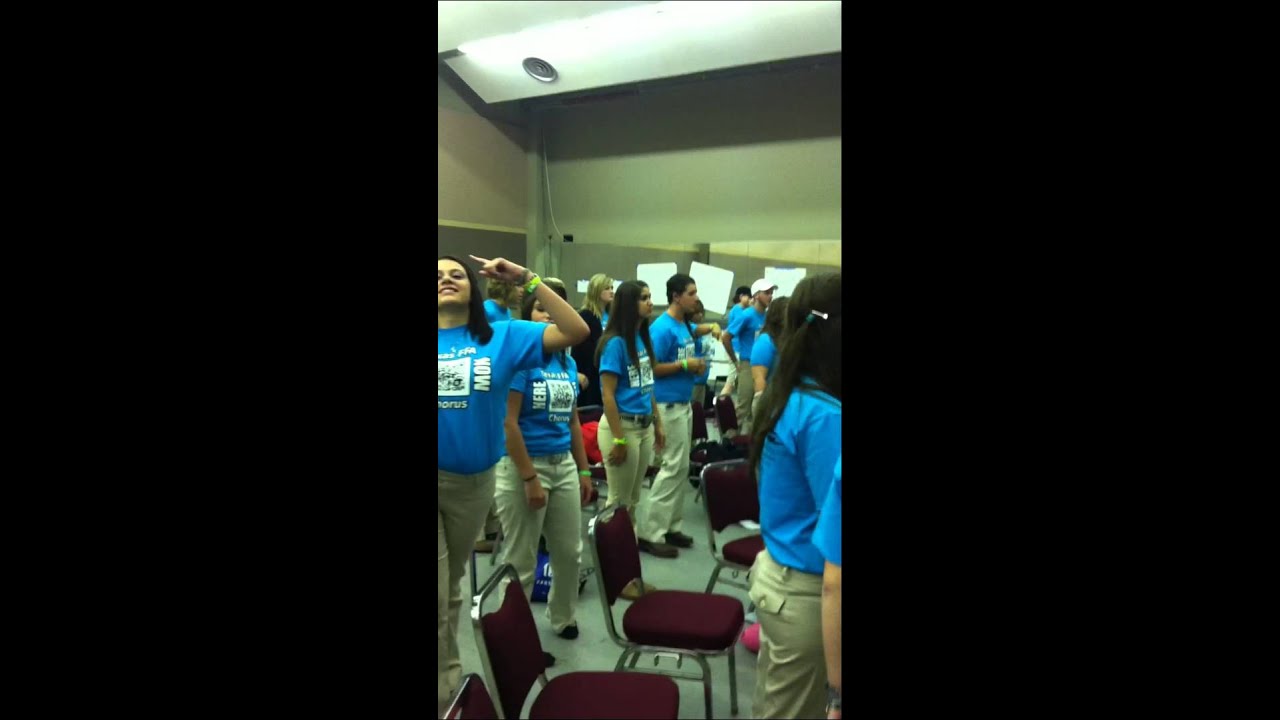 conga rhythm texas ffa chorus 2012 on fun night :)
