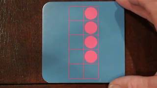 Tiny Polka Dot Drill with Ten Frames
