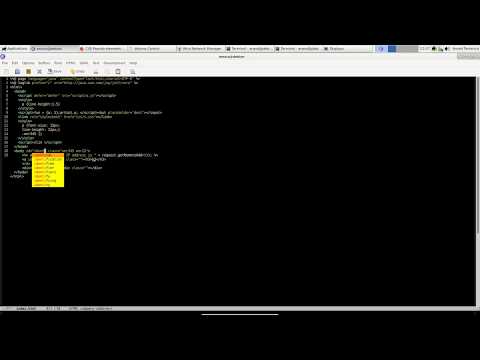 GNU Emacs as a lightweight Web IDE (HTML + JS + CSS) - 2