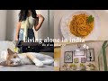 Living alone in india  life of indian girl  aesthetic vlog   a day in my life  slice of life
